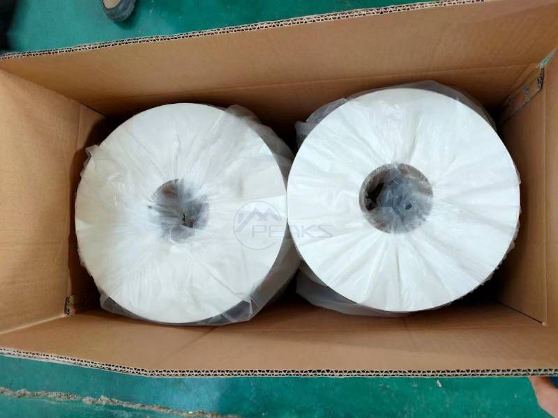 Client ordered tea filter paper and outer packing film