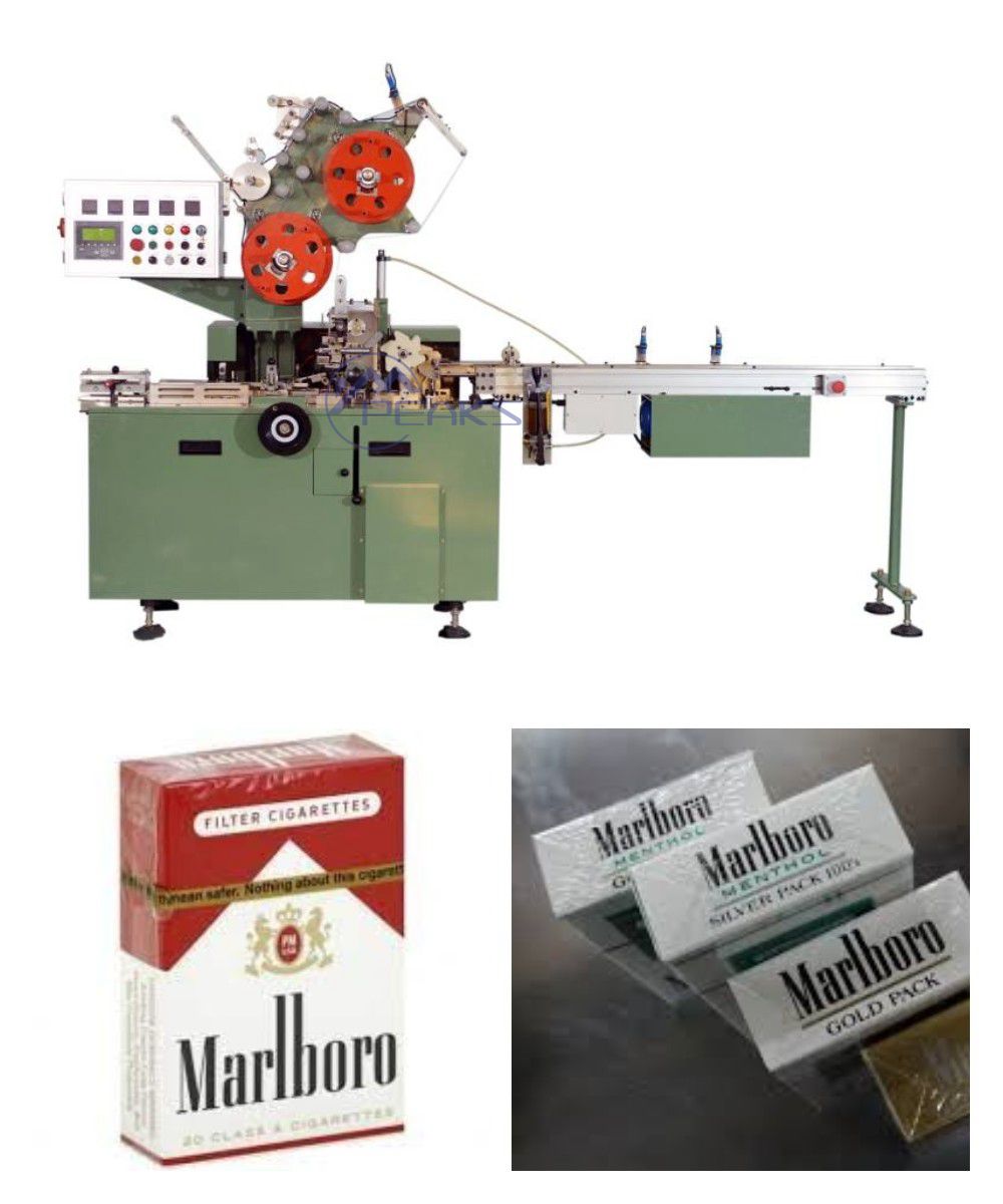 cigarette box wrapping machine