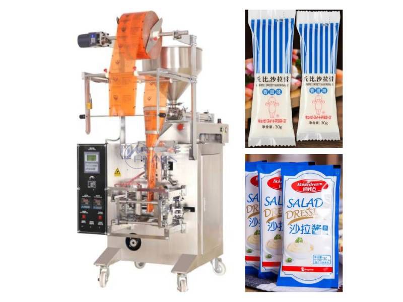 Full automatic salad packing machine